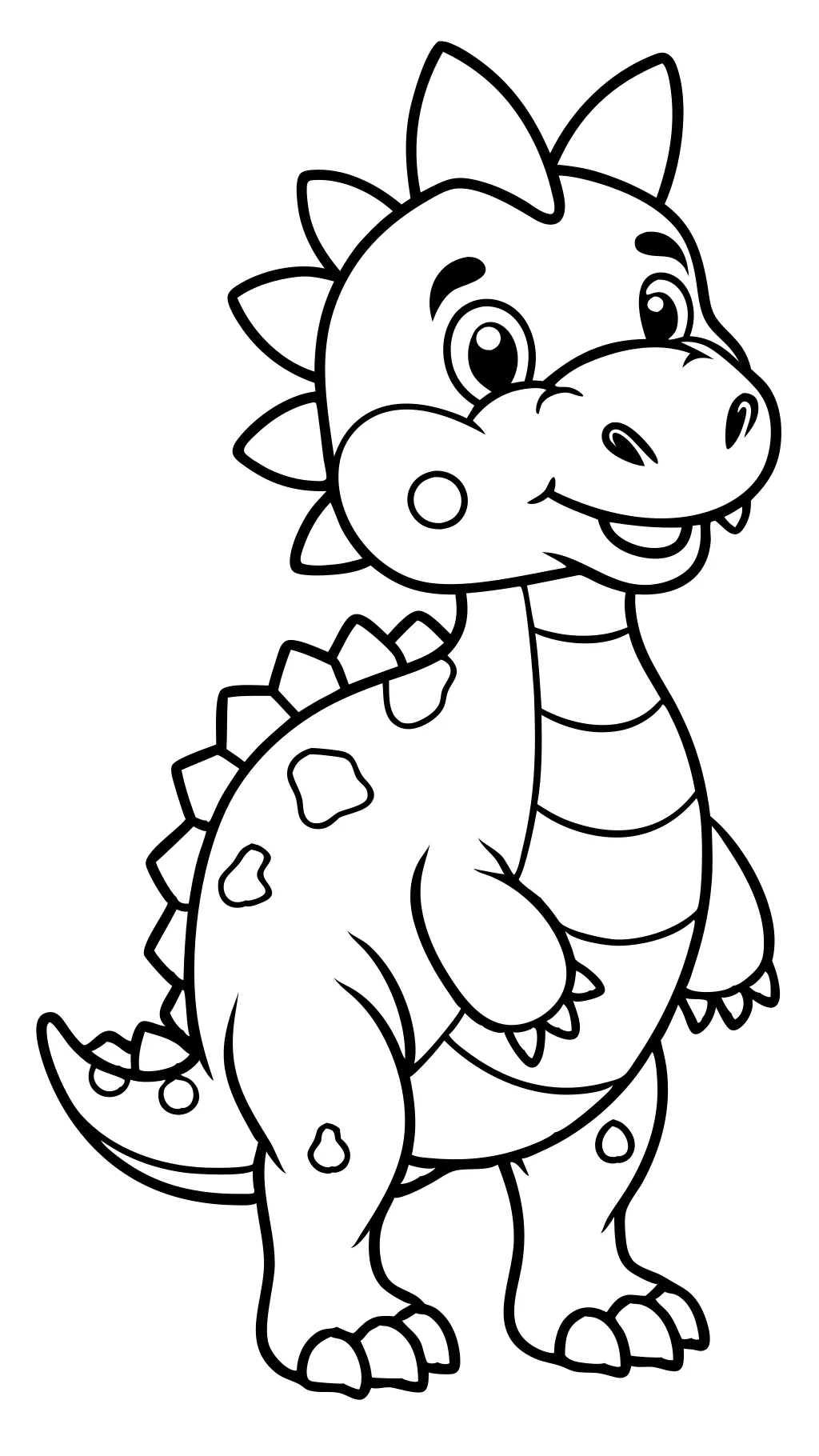 coloriages pour enfants dinosaures